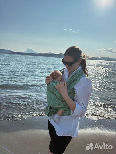 Слинг шарф тканный с рождения (42-48)