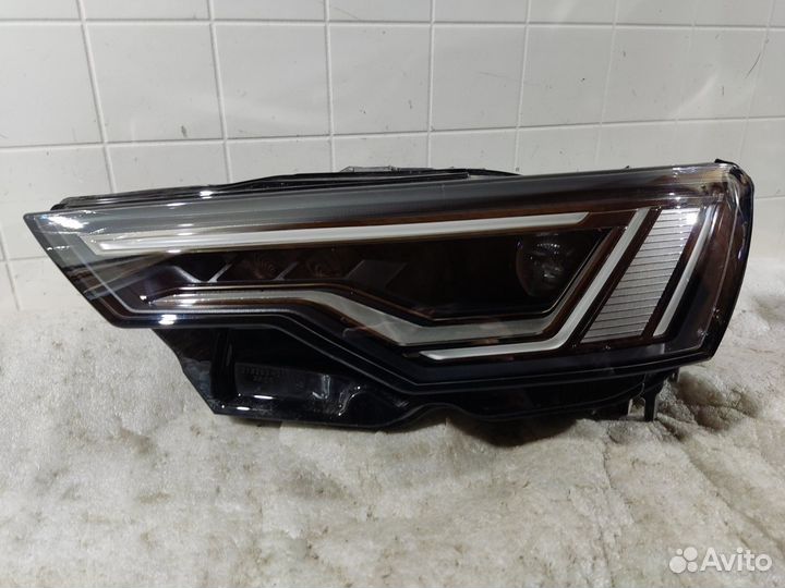 Фара led передняя левая Audi A6 C8 2018-2022