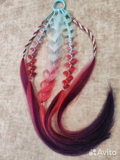 Афрорезинки, резинки с канекалоном