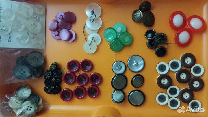 Пуговицы, крючки, пряжка, застежки. СССР