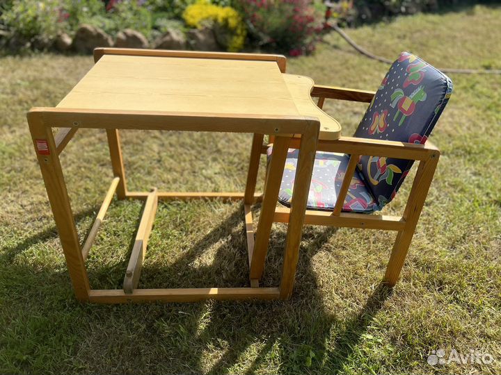 Детский стульчик для кормления комби VOX