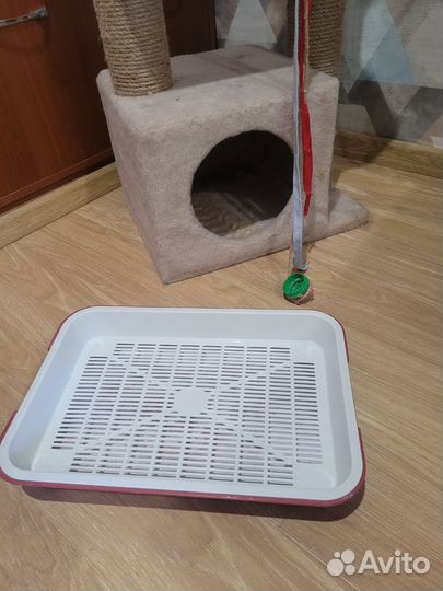 Домик лежанка для кошки бу