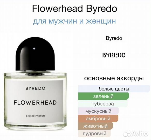 Byredo Flowerhead edP Миниатюра 12мл