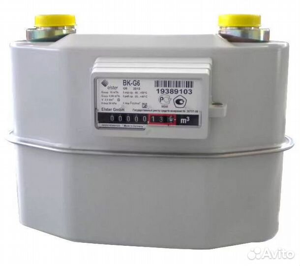 Счетчик газовый BK-G4, BK-G4Т, BK-G6