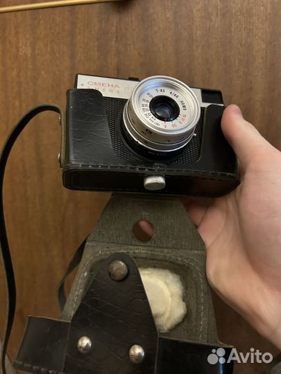Советский пленочный фотоаппарат Смена-8м