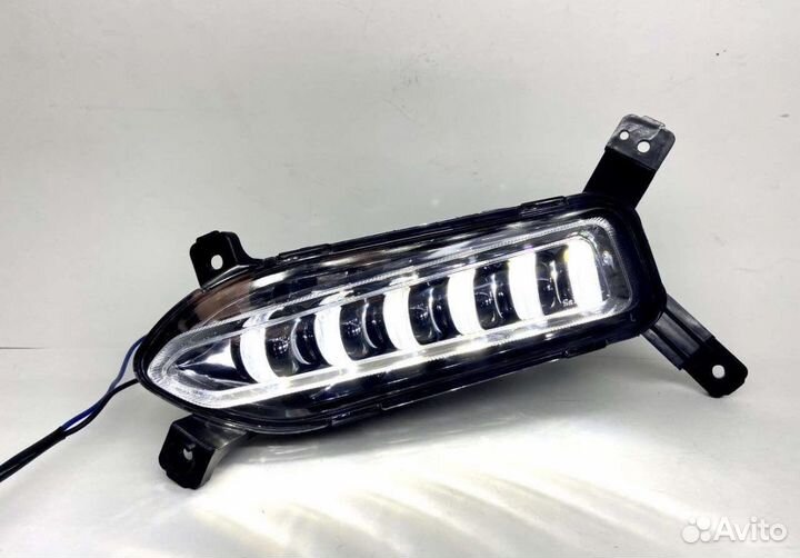 Светодиодные LED птф Hyundai Solaris 2 Sal-Man 60W