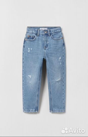 Джинсы для девочки Zara оригинал 152р