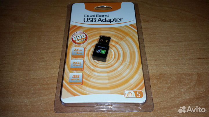 Двухдиапазонный USB Wi-Fi адаптер Easyidea 2.4G-5G