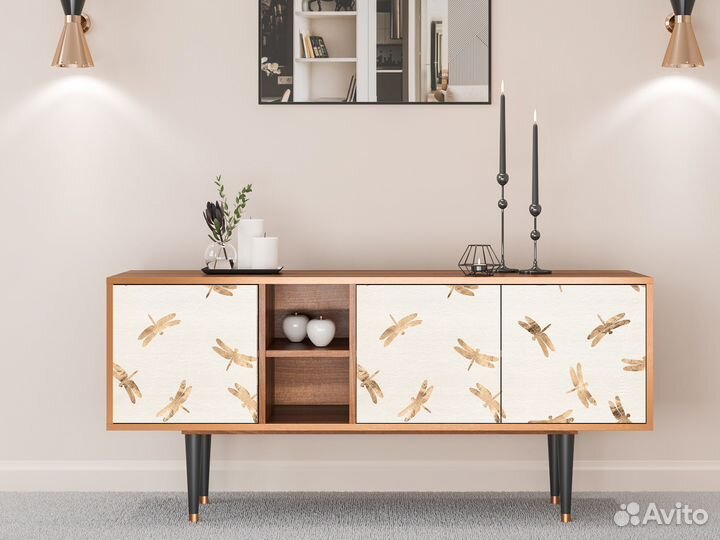 Тв-тумба T5 - Орех - Nude Dragonflies