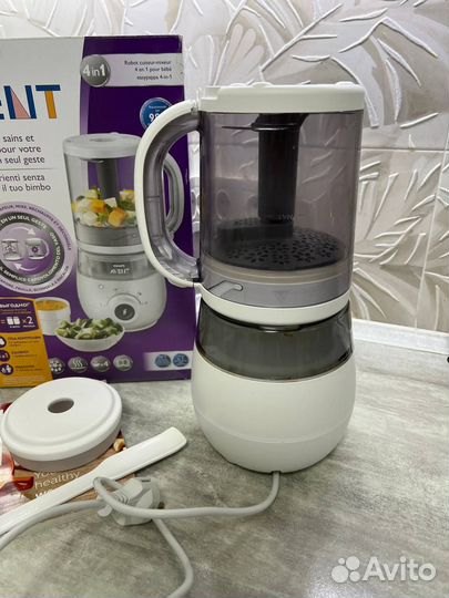Пароварка-блендер 4 в 1 Philips Avent, детское пит