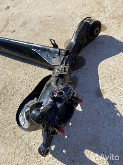 Задняя балка hyundai solaris