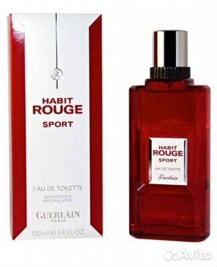 Оригинал Guerlain Habit Rouge Sport 100мл