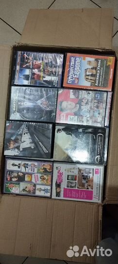 Диски, фильмы, мультики, документальная оптом