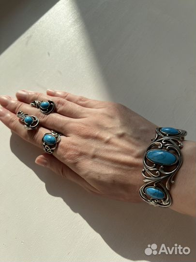 Браслет Кольцо Серьги