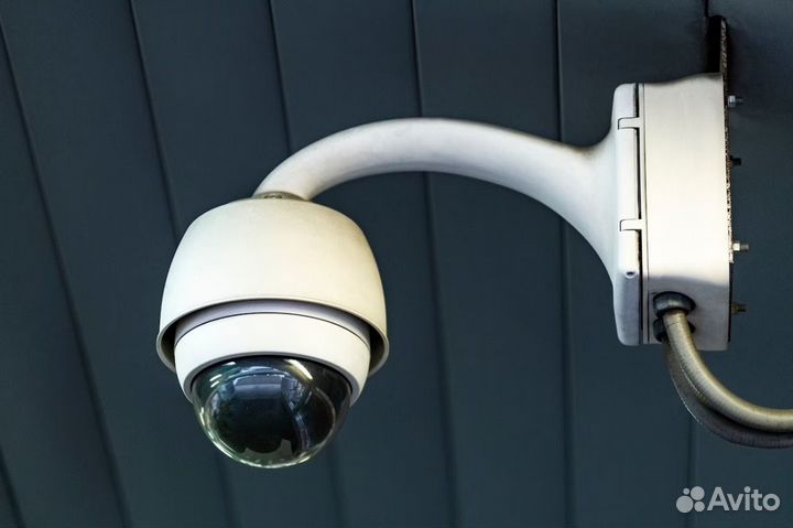 Установка видеонаблюдения / Установка камер