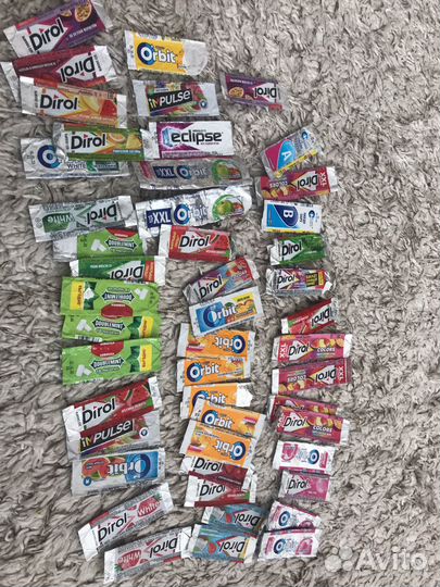 Фантики от жевачек