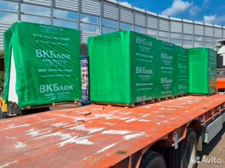 Газобетонные блоки / Пеноблоки вкблок D400 и D600