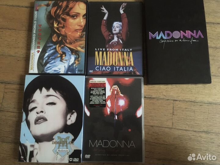 Dvd диски с музыкой и клипами