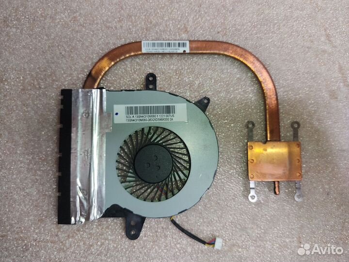 Система охлаждения для ноутбука asus F401U