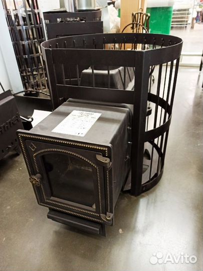 Печь для бани чугунная (18м3)