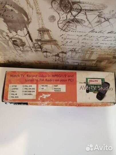 Тв тюнер AverTv studio model 203 для пк