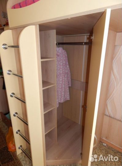 Детская кровать чердак