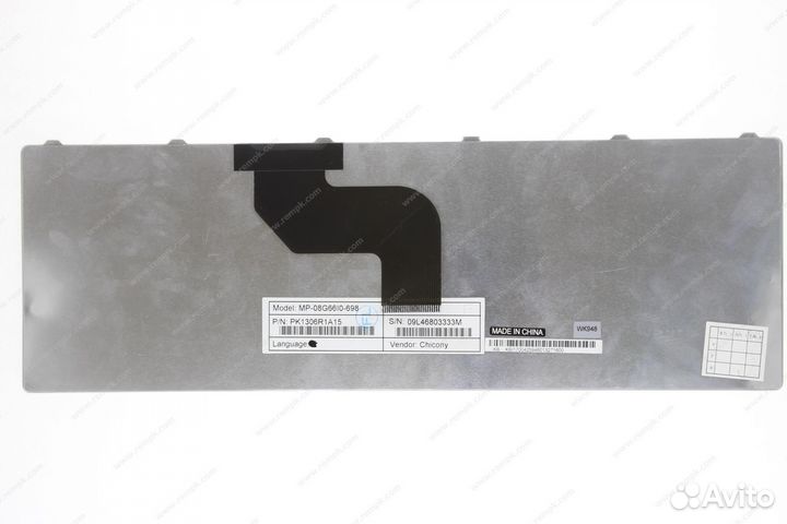 Клавиатура Acer Aspire 5516/5517/5532,5732,5734 eM