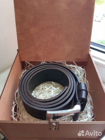 Ремень кожаный