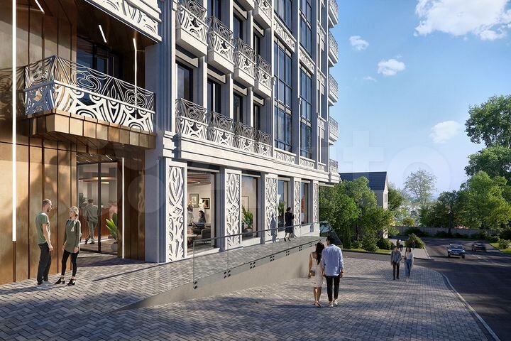 2-к. квартира, 54,2 м², 2/6 эт.