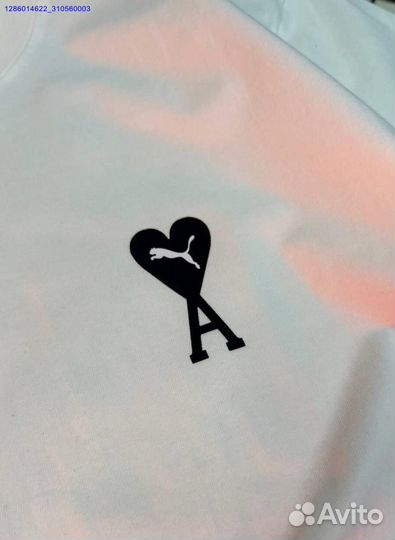 Футболка Ami Paris x Puma (Арт.85810)