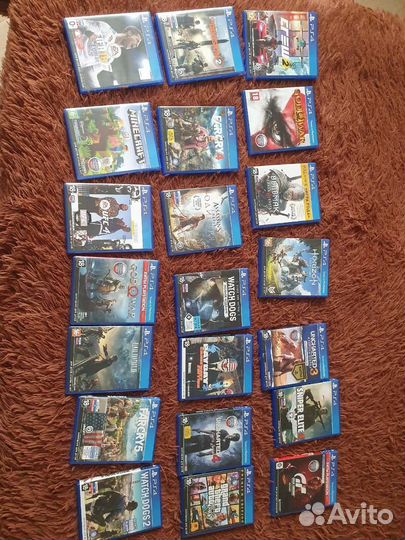 Диски игры для ps4