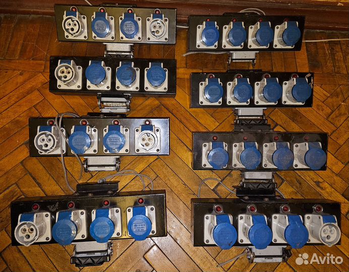 Переходные коробки 4CEE - harting 10pin