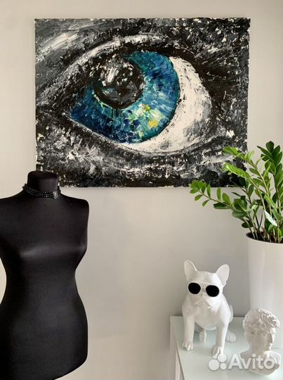 Картина маслом на холсте большая