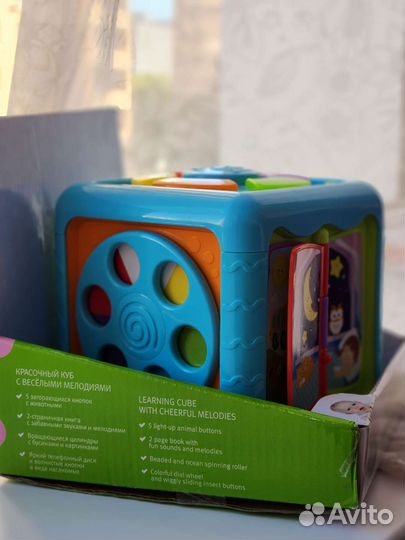 Интерактивный кубик baby go