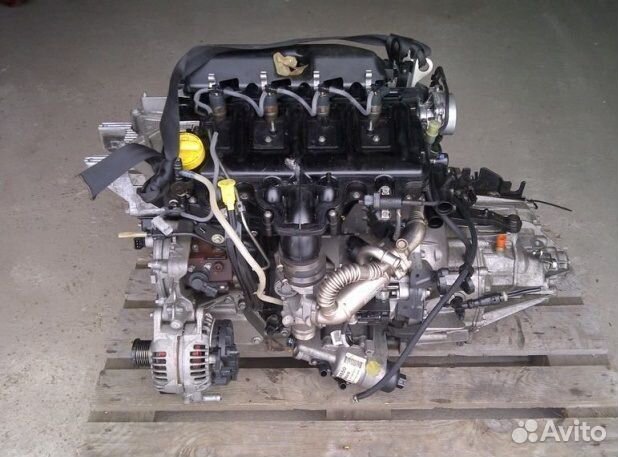 Двс на Рено мастер Мовано G9U650