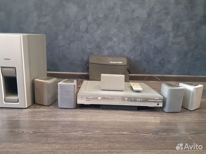 Домашний кинотеатр, с сабуфером