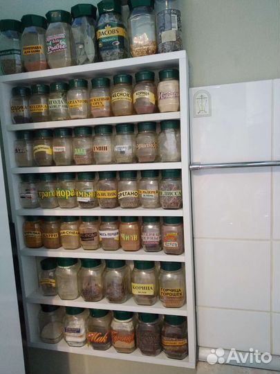 Полочка с баночками