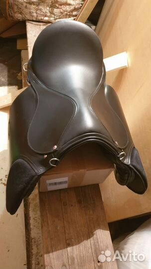 Седло скаковое кожа