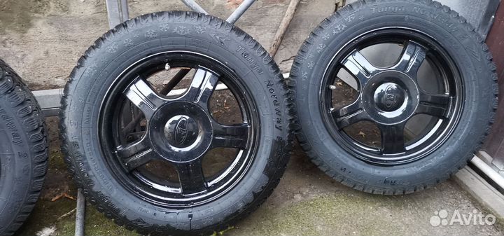 Литые диски r14 на ваз с зимней резиной