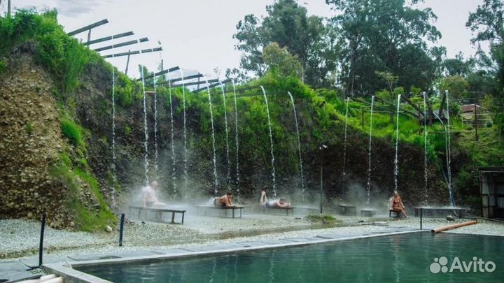 Тур на море в Абхазию с семейным лагерем