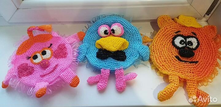 Мочалка игрушка