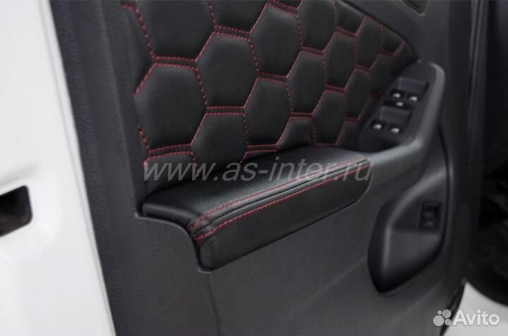 Чехлы на подлокотники дверей Volkswagen Jetta 6