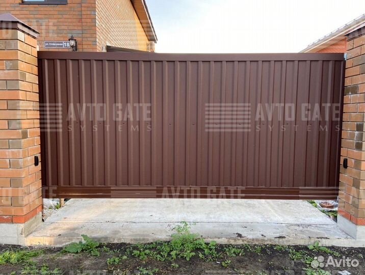 Откатные ворота