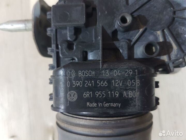 Моторчик дворников Volkswagen polo 2013