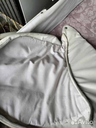 Коляска 2 в 1 эко кожа