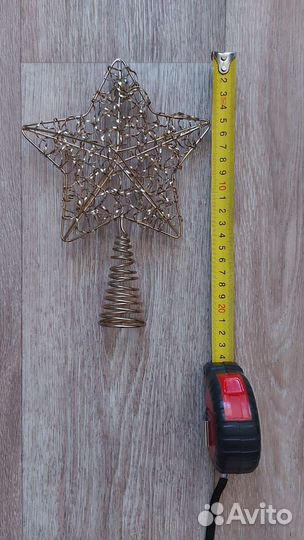 Звезда новогодняя на ёлку