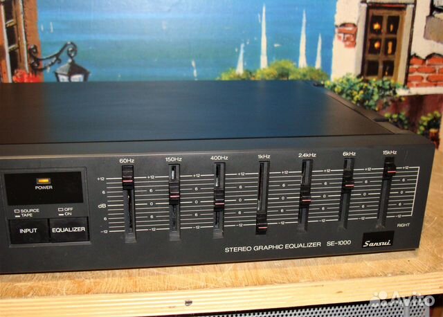 Sansui SE-1000. Эквалайзер