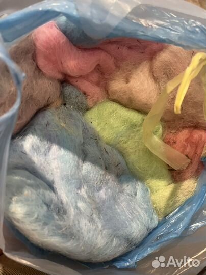 Шерсть ангорской козы