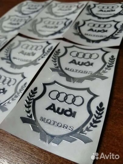 Наклейка Audi Motors (Новые)