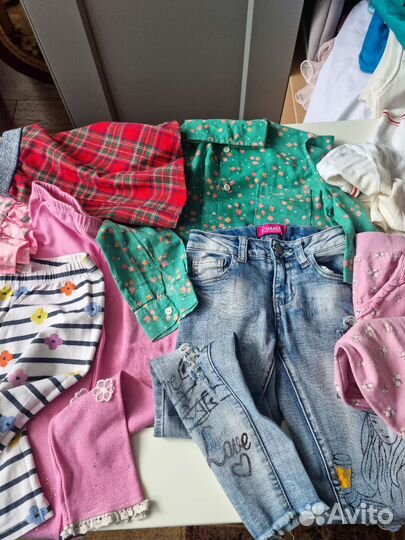 Вещи пакетом на девочку 5-7 лет